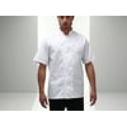 Plain Chef's Jacket Ambassador Short Sleeve Premier 195 GSM